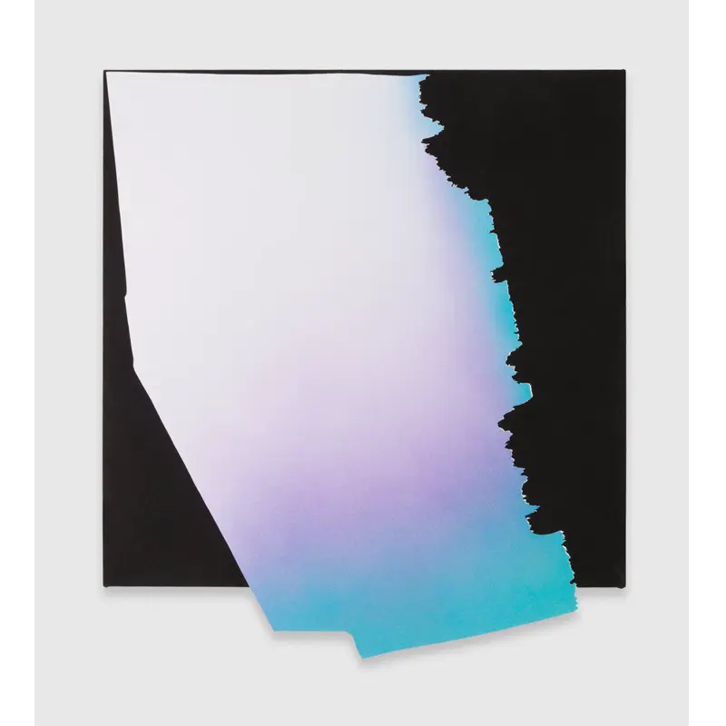 'Magazine painting (New Wave), 2017' by Kim Fisher